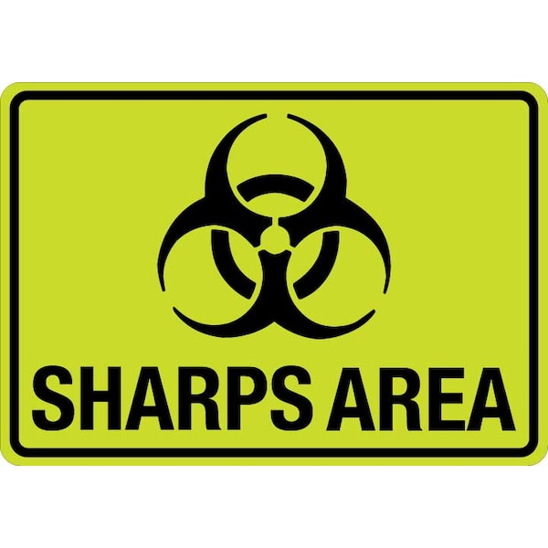 Lyle Sign, Sharps Area (W Sym) LCUV-0068ST-RD_14x10 - main